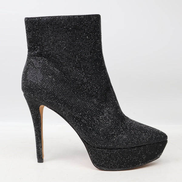 🔥Jessica Simpson Odeda Pointed Toe Stiletto Zip-Up Platform Booties 9.5US/41EU
