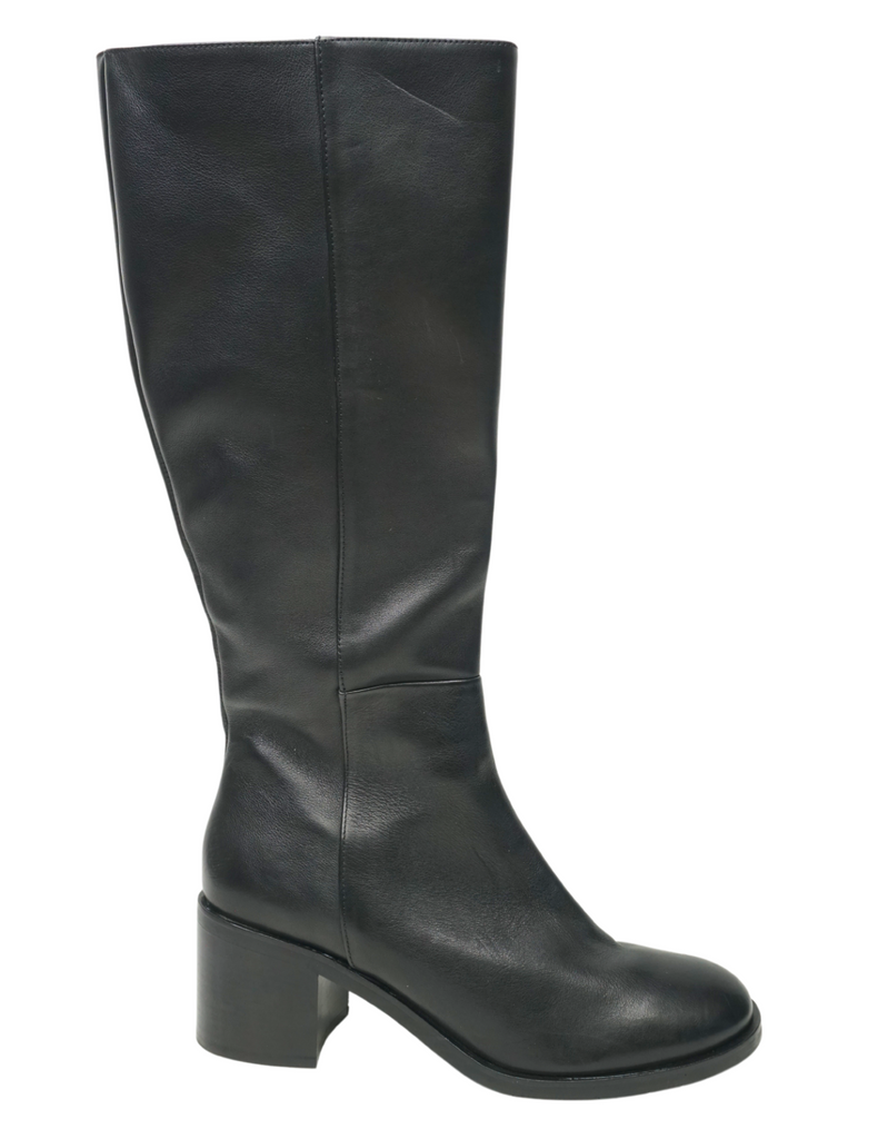 🔥Aquatalia Women's Remo Knee High Leather Boot, Black, 10.5US/41EU, MSRP $625