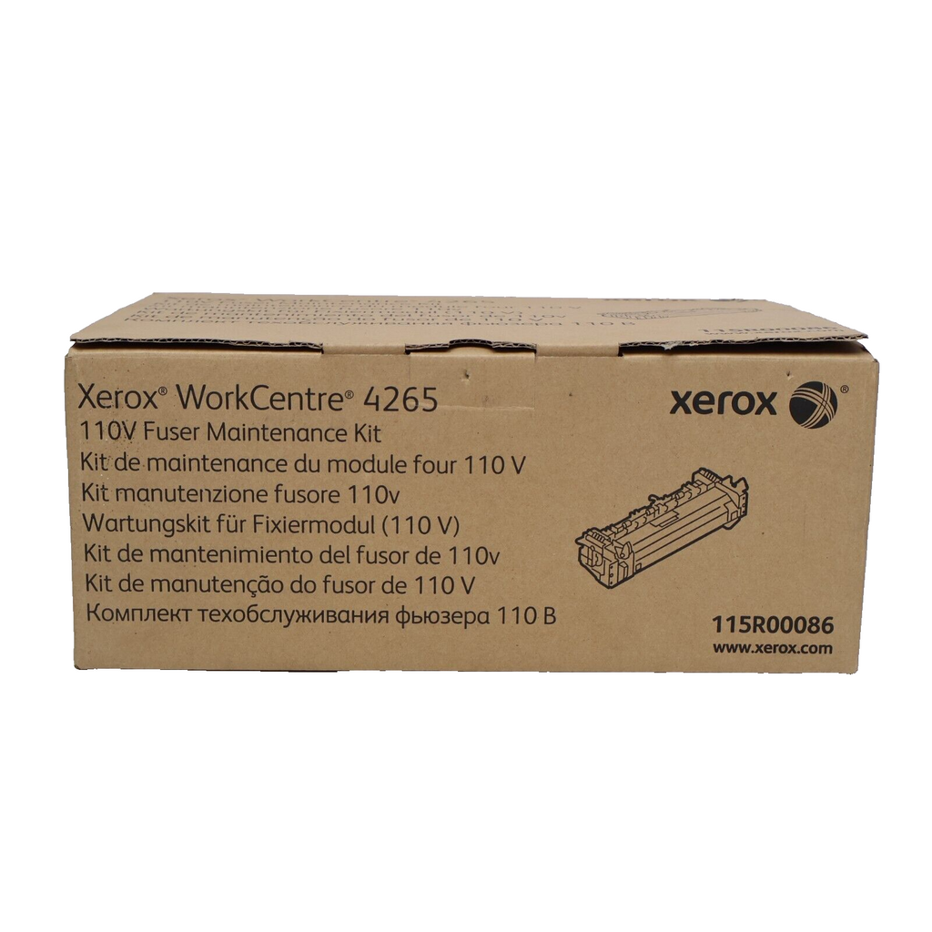 Xerox 115R00086 (WC4265) 110V Fuser Maintenance Kit, WorkCentre 4265 New Open