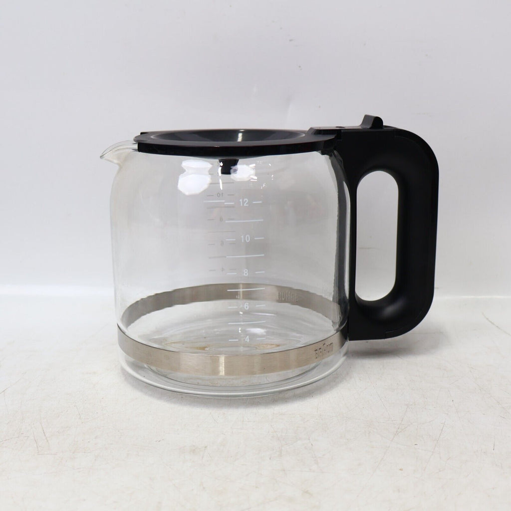 Genuine Braun KF7070, 12-cup Glass Carafe REPLACEMENT Used Good