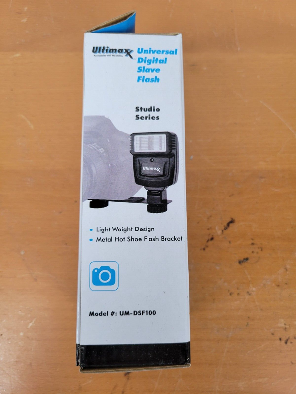 ULTIMAX Universal Digital Slave Flash - Studio Series #UM-DSF100 - SLR & DSLR