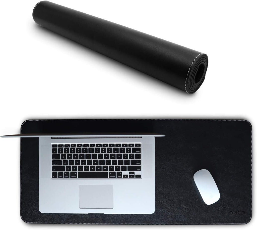 🔥Londo Leather Extended Mouse Pad Desk Mat - Black - NEW IN BOX SHIPS TODAY🔥