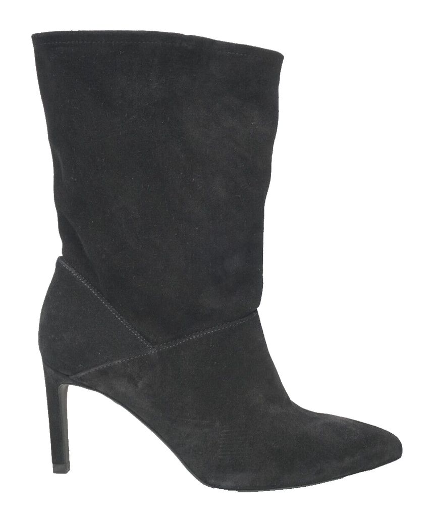 🔥AllSaints Orlana Suede Leather Boots, Black 9US/39EU MSRP $349 SHIPS TODAY🔥