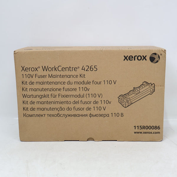 Xerox 115R00086 (WC4265) 110V Fuser Maintenance Kit, WorkCentre 4265 New Open