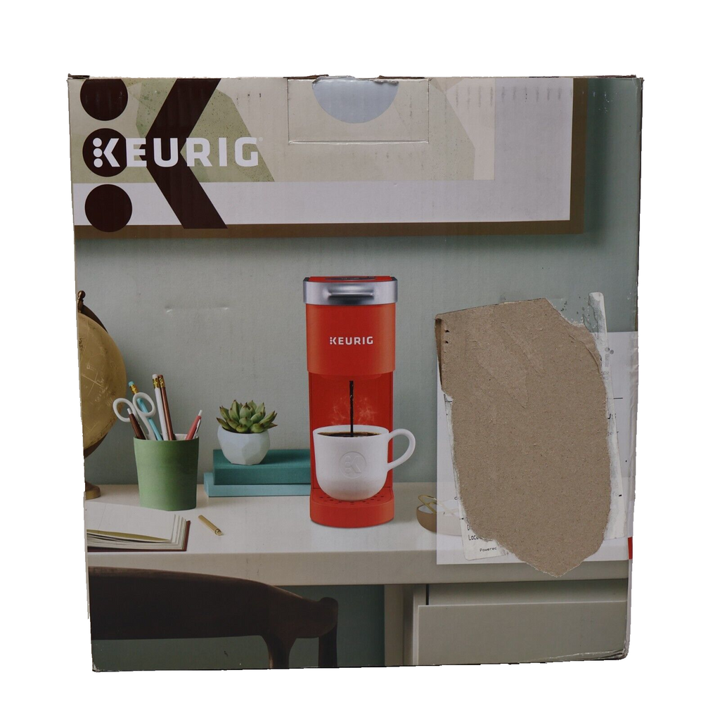 Keurig K-Mini Single Serve K-Cup Pod Coffee Maker Ultra-sleek Design Poppy Red ☕