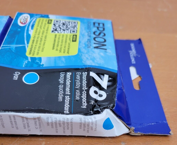 🖨️New Genuine Epson T078 Cyan Inkjet Cartridge Stylus 2 CARTRIDGES 🖨️