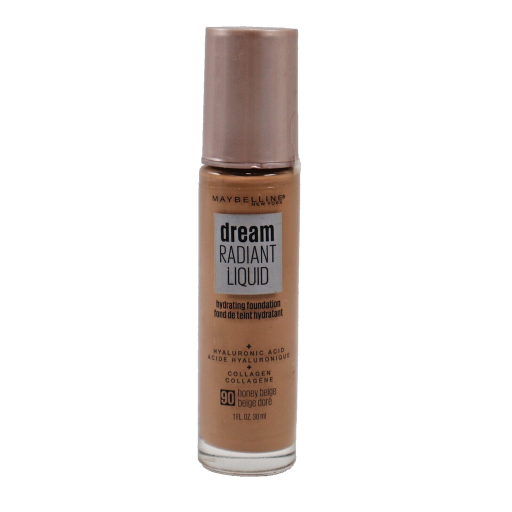 🔥NEW Maybelline Dream Radiant Liquid Hydrating Foundation 1oz #90 Honey Beige🔥