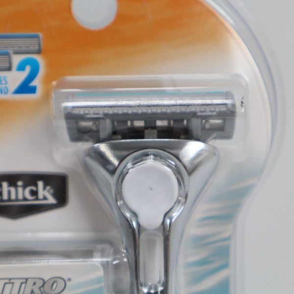 🔥NEW Schick Quattro Titanium Comfort Razor, 1 Razor 2 Cartridges SHIPS TODAY🔥