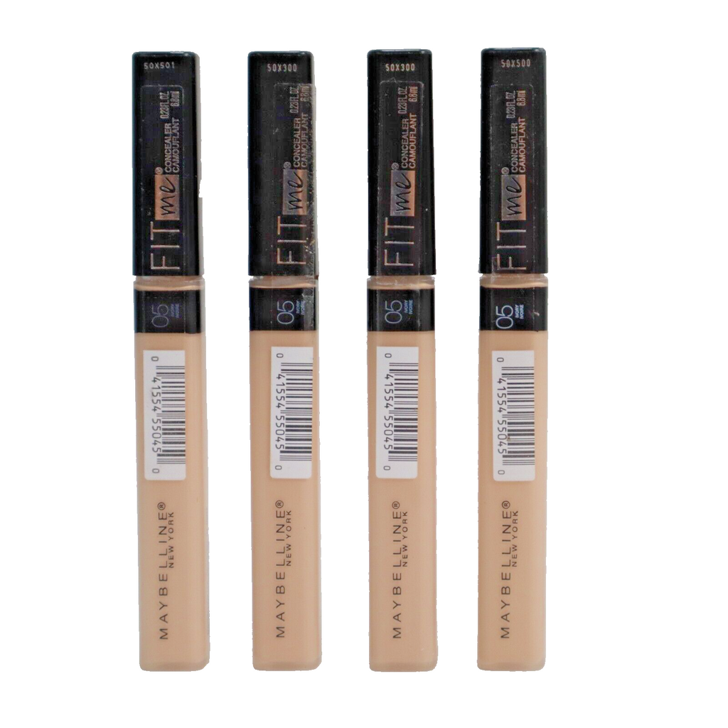 🔥3 X Maybelline Concealer 05 Ivory Fit Me Liquid Oil n Fragrance Free Natural🔥