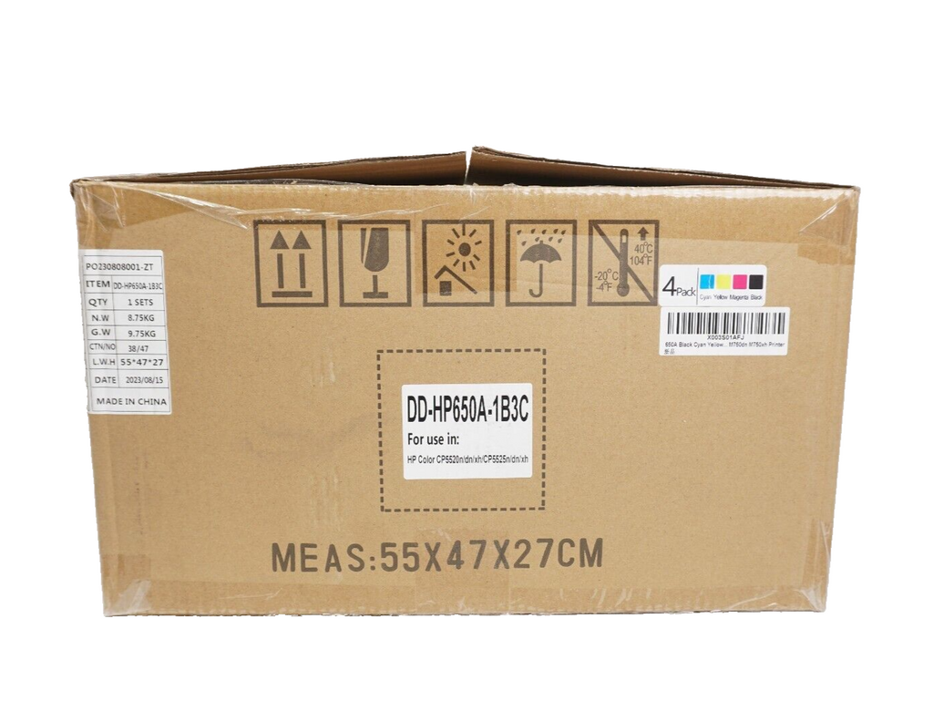 🖨️For HP 650A Toner BCYM Set CE270A CE271A CE272A CE273A w/ Chip SHIPS FAST🖨️