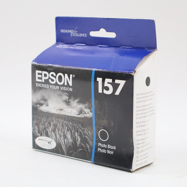 🔥NEW Epson 157 Photo Black Genuine Authentic Ink Cartridge T157120 Exp 2/22🔥