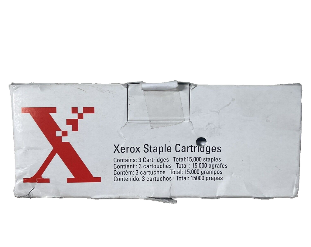 🔥108R00493 NEW Genuine Xerox - Box of 3 - STAPLE CARTRIDGES 15,000 Staples🔥