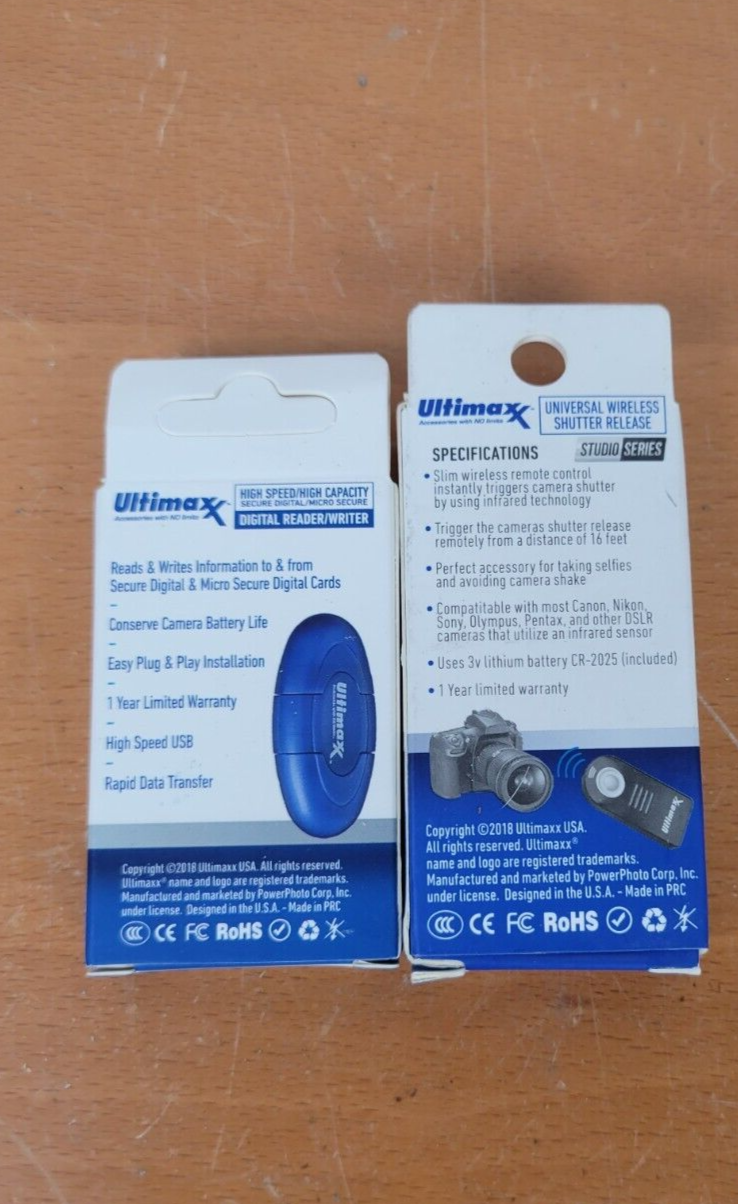 Ultimax Universal Wireless Remote Control Shutter Release+Digital Read ...