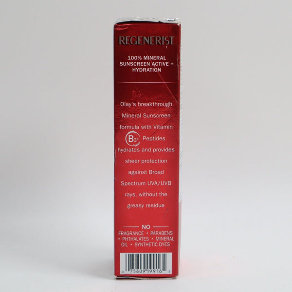 🔥NEW Olay Regenerist Hydrating Moisturizer Mineral Sunscreen SPF 30, Exp 01/24