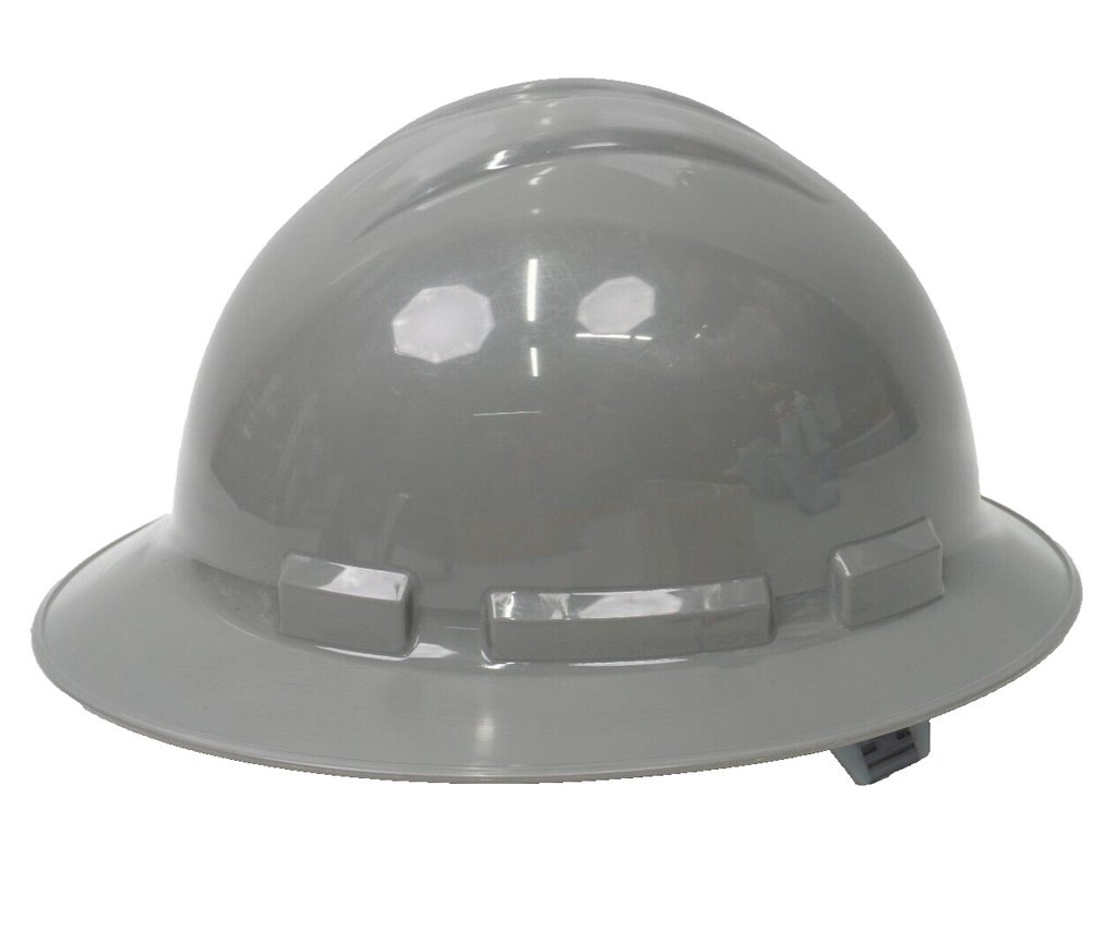🔥Cordova H34R Hard Hat, Full-Brim Style, 4-Point Ratchet 1-Pack Hi-Vis, Grey🔥