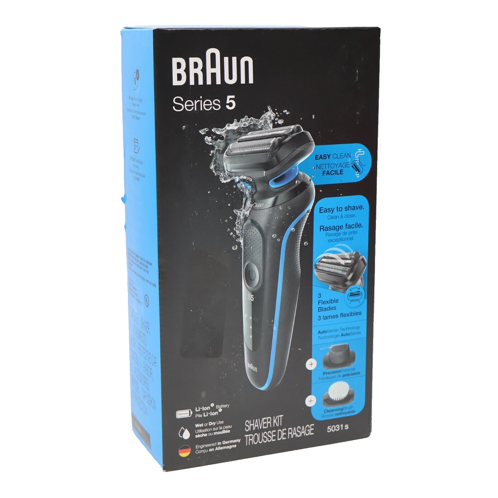 🔥NEW Braun Series 5 Electric Shaver w/ Precision Trimmer &Cleansing Brush 5031s