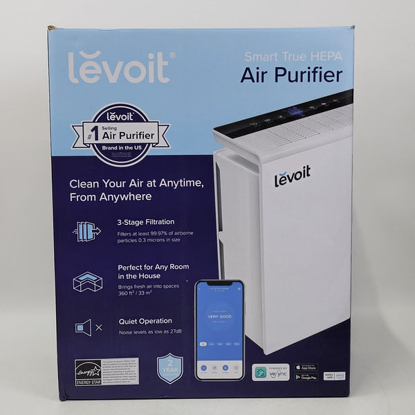 🔥Levoit LV-PUR131S Air Purifier For Large Rooms Smart Wifi Control Air White🔥