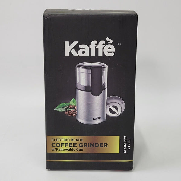 ☕Kaffe Electric Blade Coffee Grinder w/Removable Cup 4oz 14-Cup Capacity FAST SH