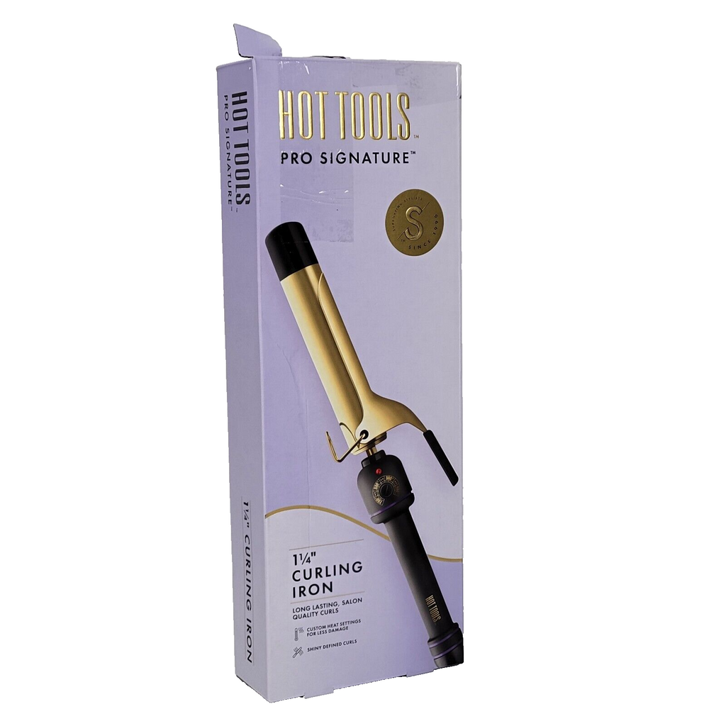 ✨Hot Tools Pro Signature Series Gold 1-1/4" Curling Iron Wand Model - HTIR1576✨✨