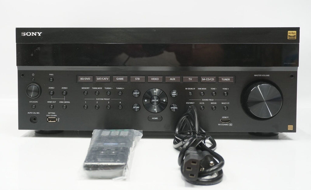 FOR PARTS/REPAIR Sony STR-ZA5000ES 9.2 Channel 4k AV Receiver with Dolby Atmos