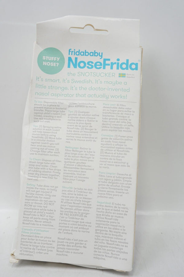 Nose Frida Snot Sucker by Frida baby Nasal Aspirator New