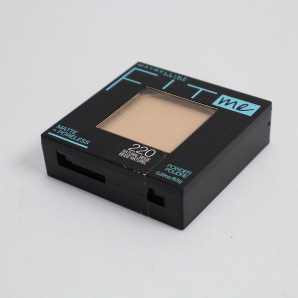 🔥NEW 2 PACK Maybelline Fit Me Matte + Poreless Pressed Powder #220 0.29oz/8.5g