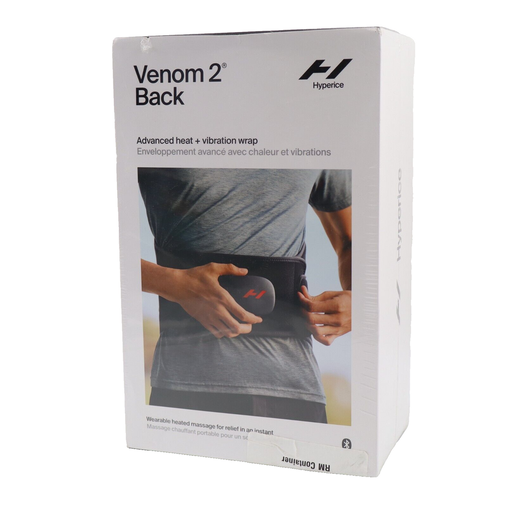 🔥NEW Hyperice Venom 2 Back Advanced Heat + Vibration Wrap FAST FREE SHIPPING🔥