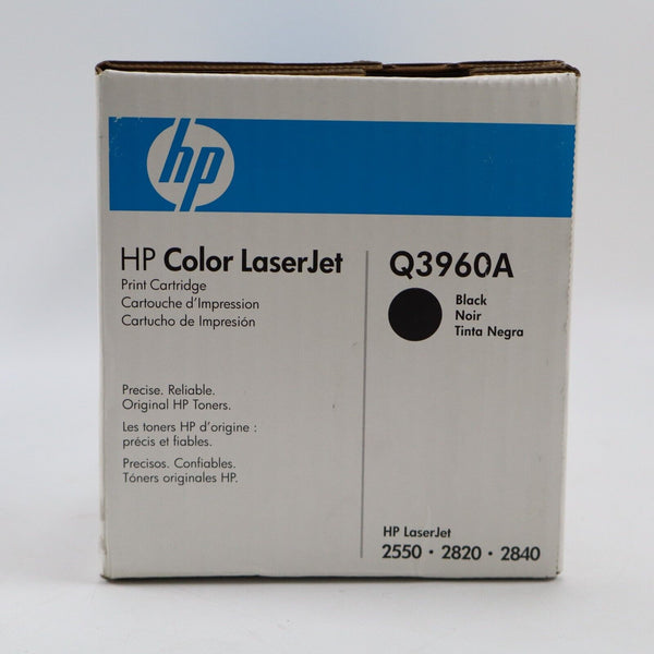 🔥Genuine HP Color LaserJet 2550 2820 2840 Black Printer Toner Cartridge Q3960A