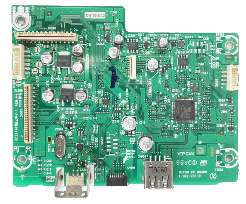 Sony 1-982-698-21 Original OEM 2-CH Stereo Digital Board for STR-DH190 Receiver