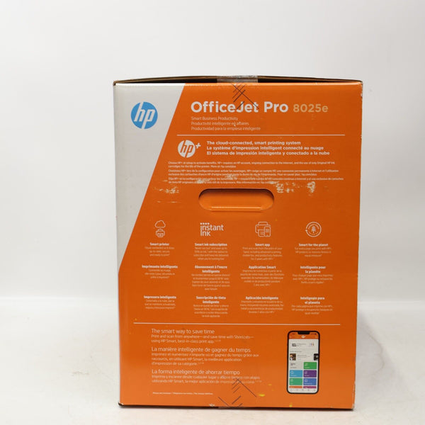 HP OfficeJet Pro 8025e Wireless All-In-One Color Printer, Scanner, Copier, Fax