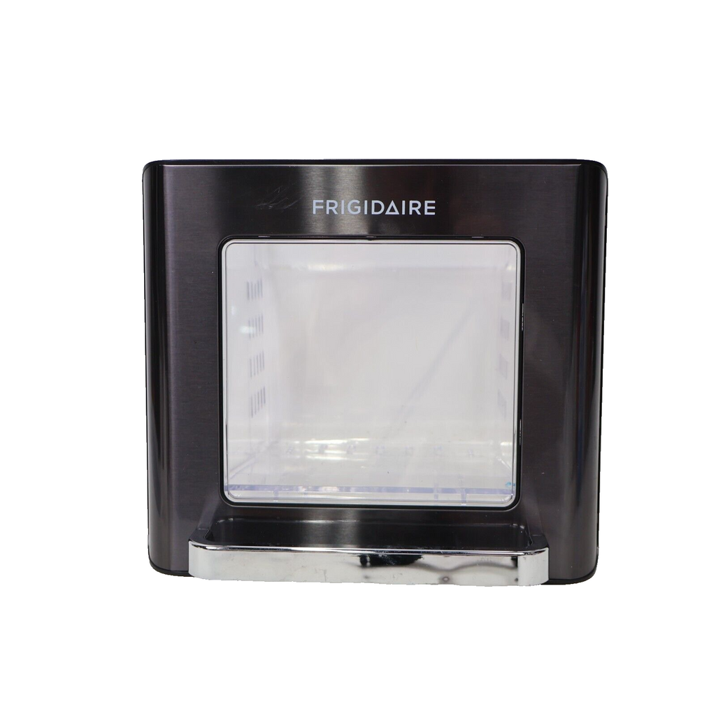 🧊Frigidaire Ice Maker EFIC237 Ice Basket Drawer Replacement SS Black