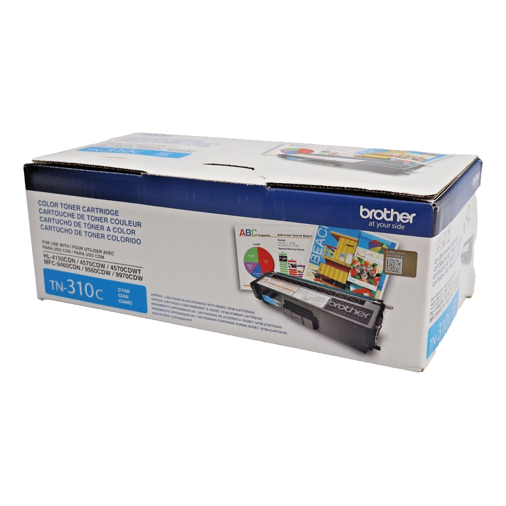 🔥NEW SEALED Genuine Brother TN-310C Cyan Toner Cartridge TN310C SHIPS TODAY🔥