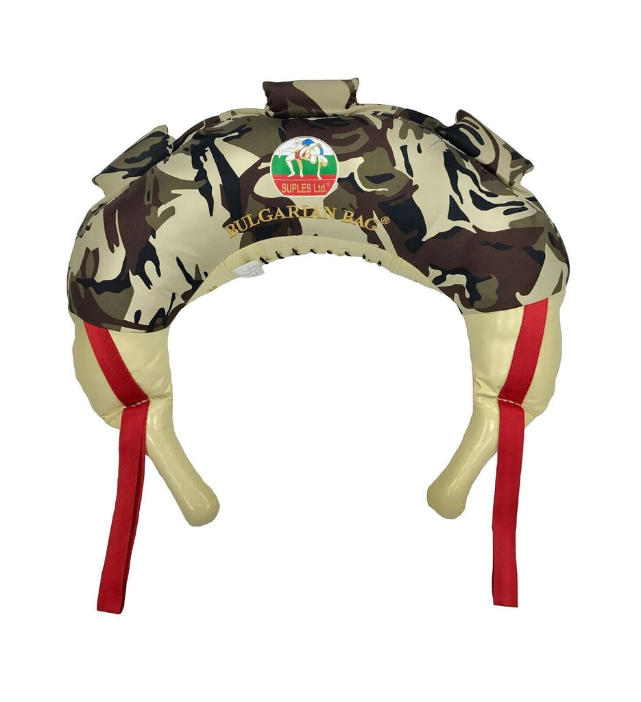 🔥Bulgarian Bag - Suples (The Original) Camo Canvas 26 lb. Medium/Red + Workout