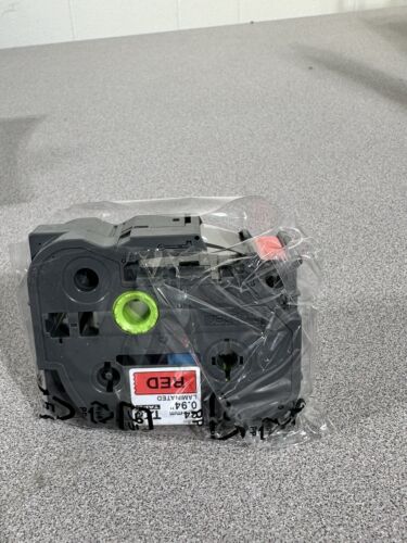 🔥GENUINE NEW BROTHER TZE-451 Black on Red Label Tape fits PT-2730 PT-P700 OPEN