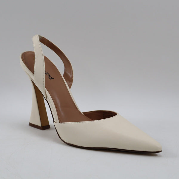 🔥NEW Abound Abannalise Slingback Heels, Ivory 9US MSRP$50 SHIPS TODAY🔥