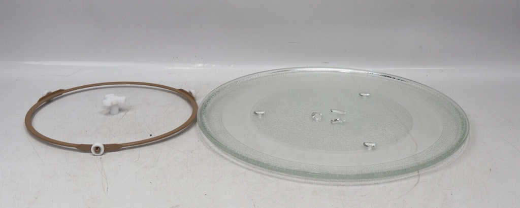 Toshiba OEM Turntable Plate(13.5") Roller(8.75") for ML-EM45PIT Microwave Oven