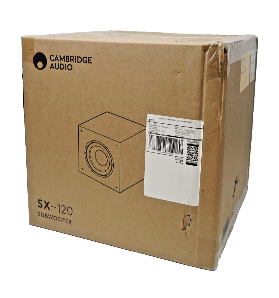 🔥Cambridge Audio SX-120 Active Subwoofer 70 Watt 8” Matte Black NEW SHIPS NOW