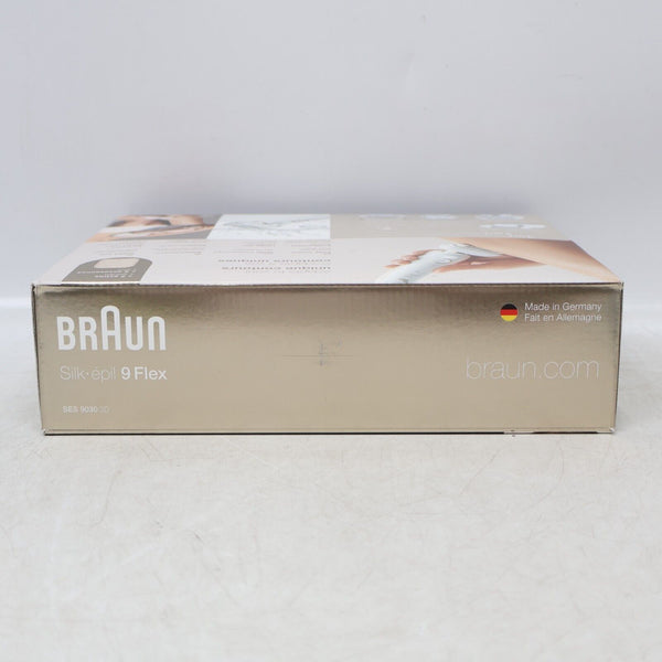 Braun Silk Epil 9 Flex 5380 Womens White Pink Cordless SensoSmart Epilator