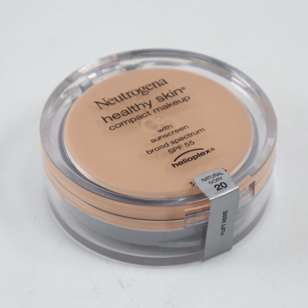 Neutrogena Healthy Skin Compact Foundation Makeup SPF55 20 Natural Ivory EXPIRED