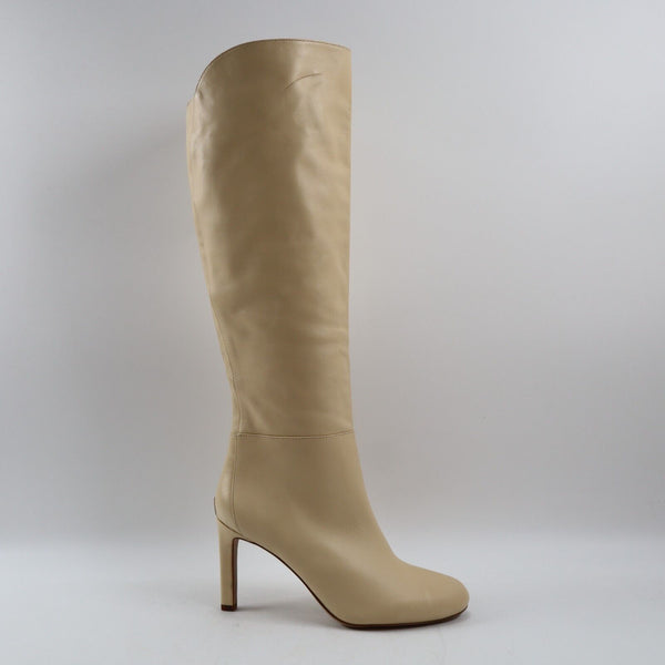 🔥STAINED Sam Edelman Shauna Knee High Boots, Eggshell 7.5US/38EU SHIPS TODAY🔥