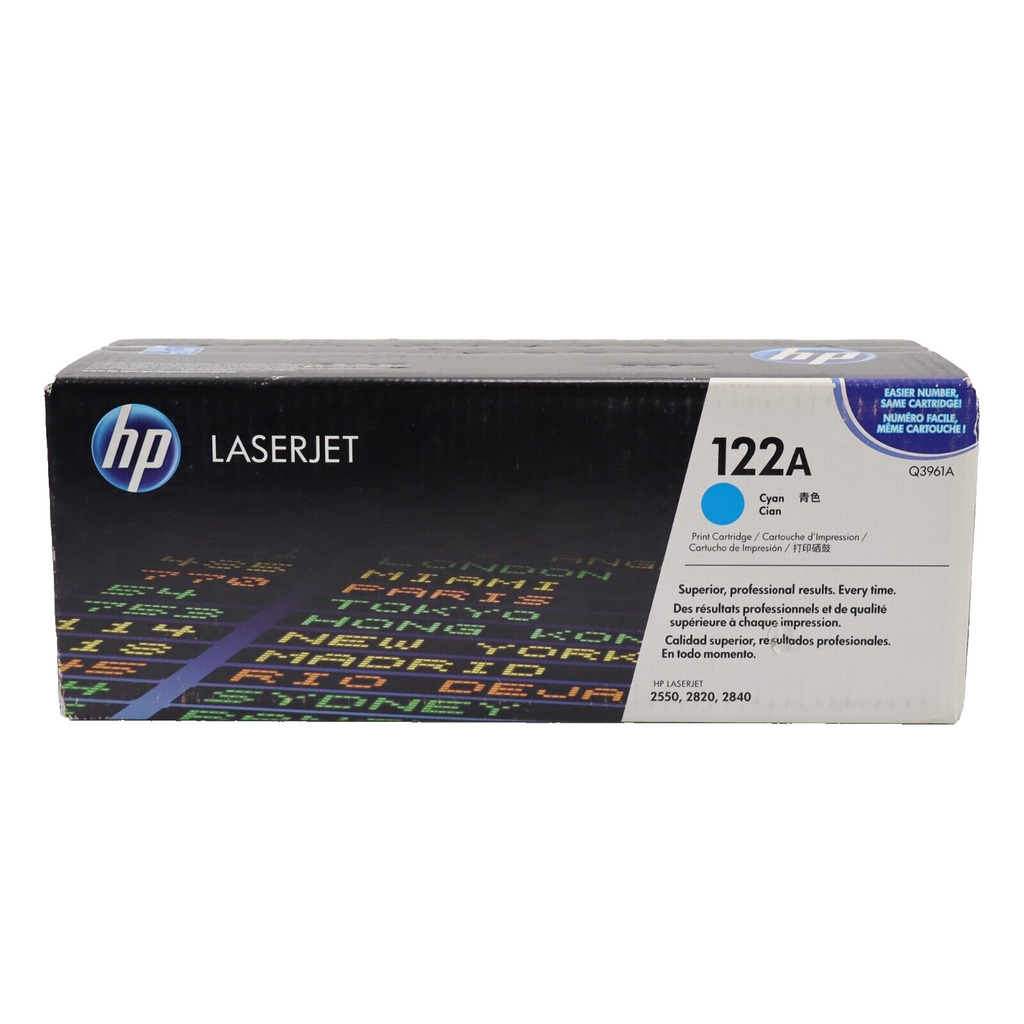 🔥Genuine HP Color LaserJet Print Cartridge Cyan Q3961A for 2550 2820 2840