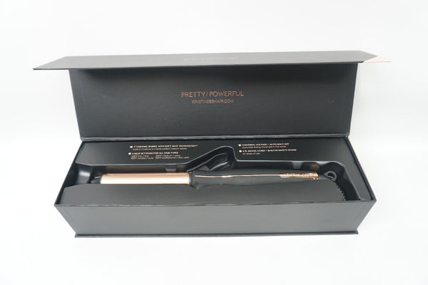 Kristin Ess Hair 1 Inch Ceramic Curling Iron for Beach Waves KES0196