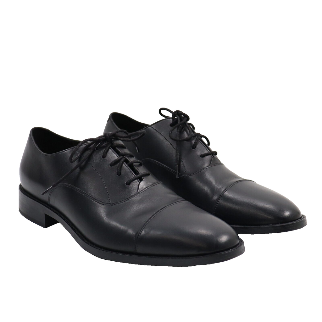 🔥Cole Haan Men's Hawthorne Lace-Up Cap-Toe Oxford Dress Shoes, Black, 11.5US🔥