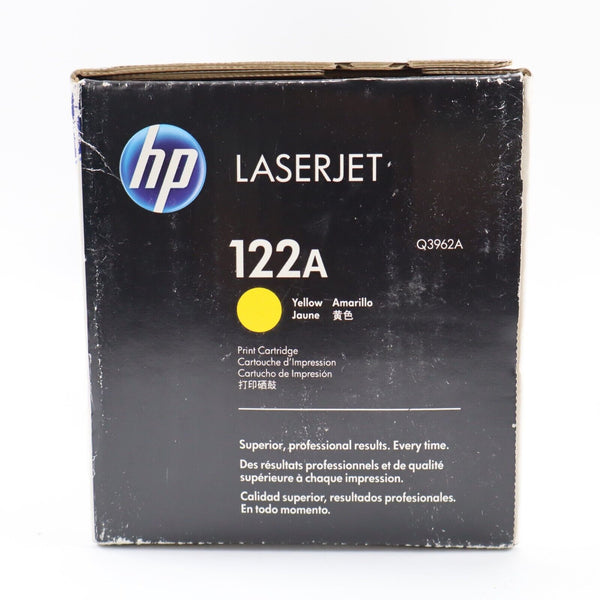 NEW Genuine HP 122A Q3962A Yellow Toner Print Cartridge LaserJet 2550 2820 2840