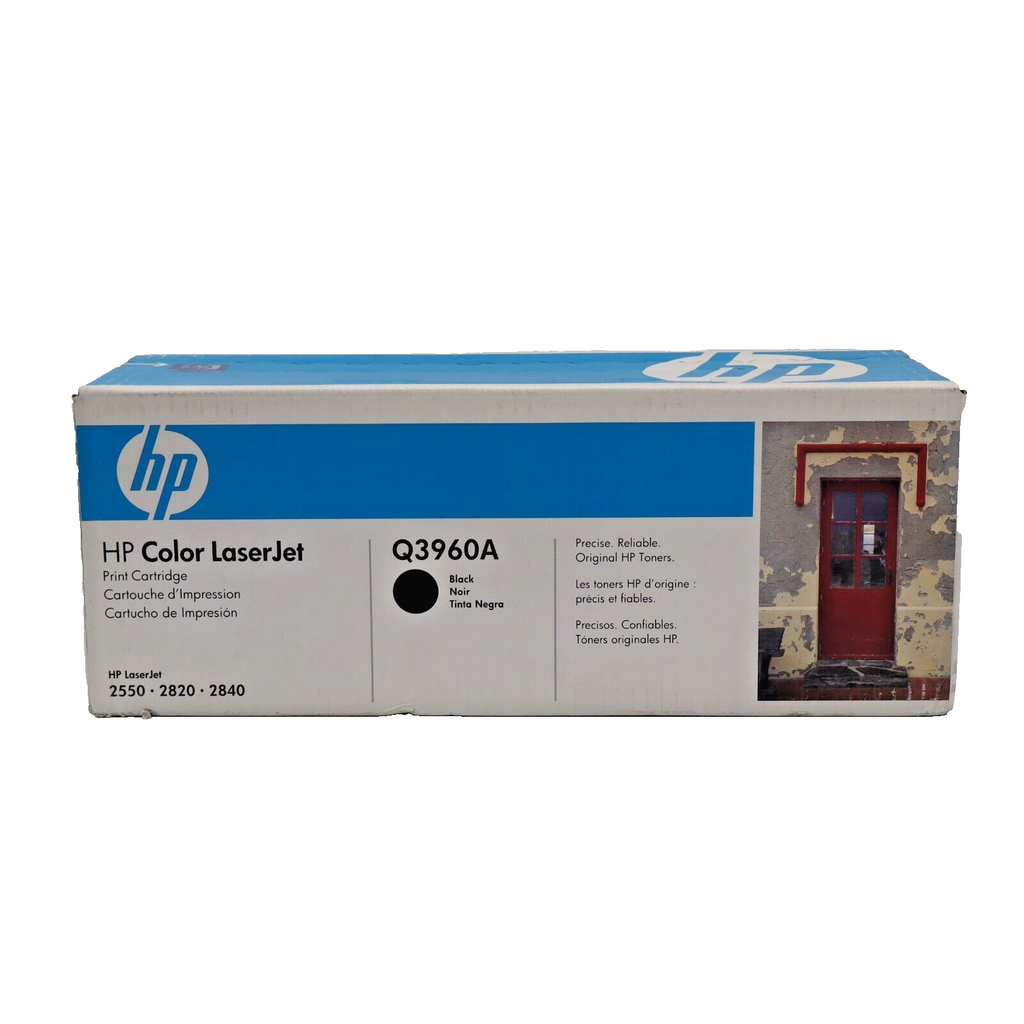 🔥Genuine HP Color LaserJet 2550 2820 2840 Black Printer Toner Cartridge Q3960A