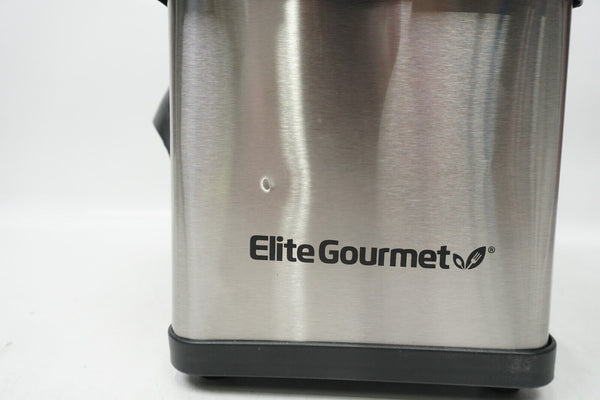 Elite Gourmet EDF2100 Electric Immersion Deep Fryer Removable Basket See Notes