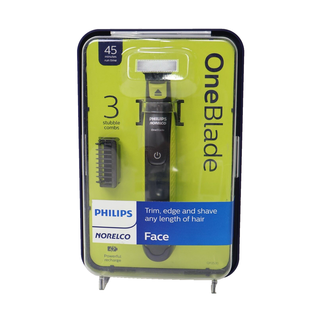 Phillips Norelco One Blade Face Hybrid Trimmer Shaver QP2520/70 Rechargeable NEW