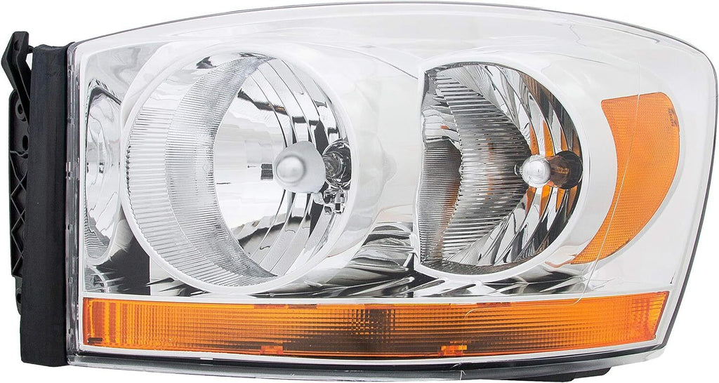 🚘Dorman 1591987 Driver Side Headlight Assembly Compatible w/ Select Dodge Model