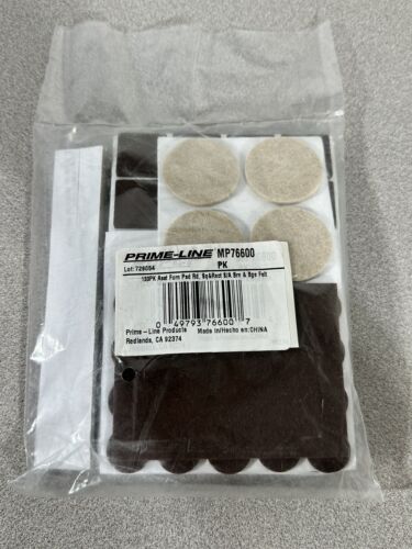 🔥133 pcs Felt Furniture Pads Brown & Tan Furniture Protector Huge Variety🔥