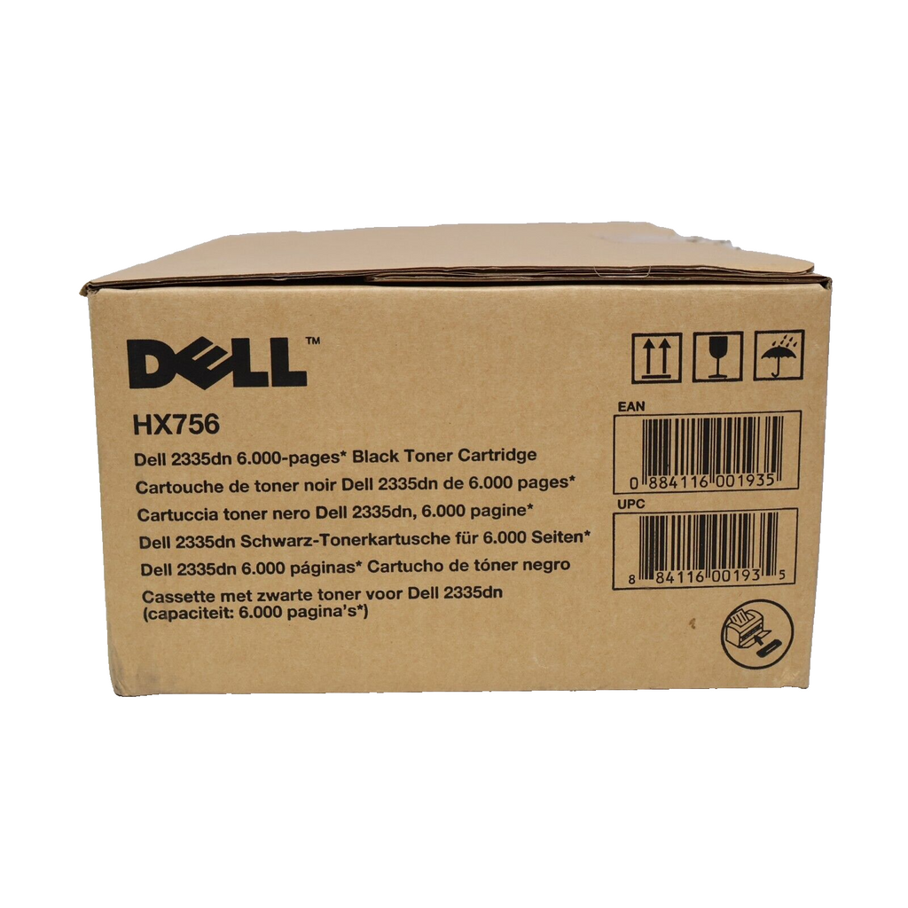 Genuine Dell HX756 BLACK Toner Cartridge for 2335dn/2355dn Sealed